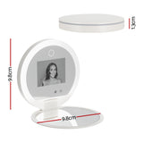 Embellir Compact Makeup Mirror with UV Camera for Sunscreen Test Portable Travel - Front View