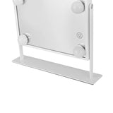 Embellir Bluetooth LED Makeup Mirror Mirrors Lighted Vanity Hollywood 25X30CM - Top-Down View