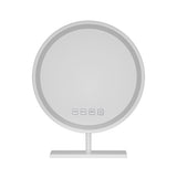 Embellir Makeup Mirror 40x40cm Hollywood Vanity with LED Light Tabletop Round - Side View