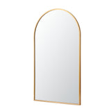 Embellir 86x50cm Arched Wall Mirror Vanity Makeup Home Decor - Side View