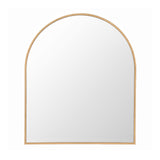 Embellir Arch Wall Mirror, Decorative Gold Frame Mirrors, 86x81cm Bathroom Vanity Mirror, Slim Frame for Living Room Entryway Bedroom Decor - Extra Image