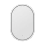 Embellir LED Wall Mirror With Light 50X75CM Bathroom Decor Oval Mirrors Vanity