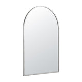Embellir Arch Wall Mirror, Decorative Silver Frame Mirrors, 86x50cm Bathroom Vanity Mirror, Slim Frame for Living Room Entryway Bedroom Decor
