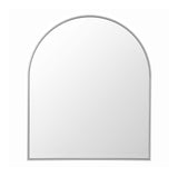 Embellir Arch Wall Mirror, Decorative Silver Frame Mirrors, 86x81cm Bathroom Vanity Mirror, Slim Frame for Living Room Entryway Bedroom Decor - Extra Image