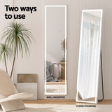 Embellir Full-Length Floor Wall Mirrors LED Light - Rear View