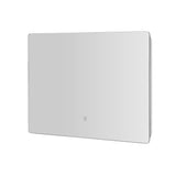 Embellir Wall Mirror 70X50cm with LED Light Bathroom Home Decor Round Rectangle - Side View