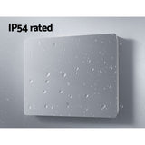 Embellir Wall Mirror 70X50cm with LED Light Bathroom Home Decor Round Rectangle - 45-Degree Angle