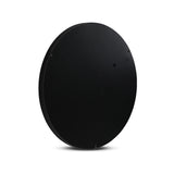 Embellir Wall Mirror Makeup 60cm Home Decor Framed Mirrors Bathroom Round Black - Top-Down View