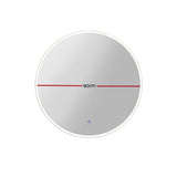 Embellir Wall Mirror 90cm with Led light Makeup Home Decor Bathroom Round Vanity - Front View