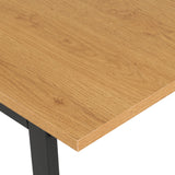Artiss Dining Table 6 Seater Kitchen Cafe Rectangular Wooden Table 150CM - Side View