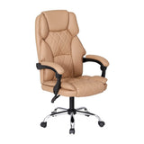 Artiss Massage Office Chair Computer Chairs High Back - Close-Up Angle