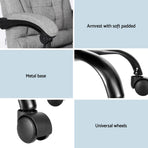 Artiss Executive Office Chair 4-Point Massage Adjustable Ergonomic Recline Back