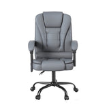 Artiss Executive Office Chair 4-Point Massage Adjustable Ergonomic Recline PU - Side View