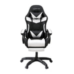 Artiss Gaming Office Chair with 8 Point Message Reline Ergonomic White