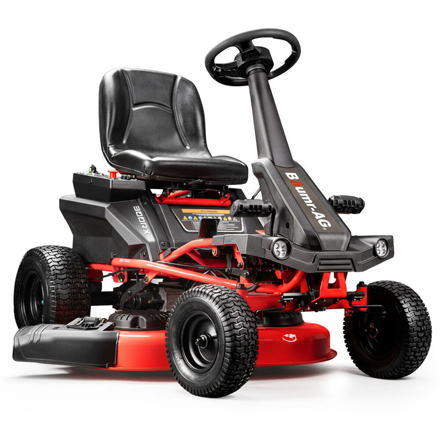 BAUMR-AG 30' 48V Brushless Electric Ride On Lawn Mower