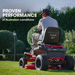 BAUMR-AG 30' 48V Brushless Electric Ride On Lawn Mower