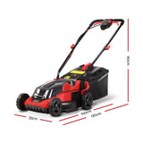 Giantz Lawn Mower Cordless 40V Battery Electric Lawnmower 34cm Width - Front View