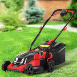 Giantz Lawn Mower Cordless 40V Battery Electric Lawnmower 34cm Width - Close-Up Angle
