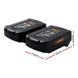 Giantz Lawn Mower 80V Battery Only Cordless 40V x2 Fits LI37 - Front View