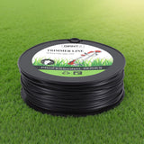 Giantz 100M Whipper Snipper Trimmer Line 3.0mm Star Nylon String Cord Black - Close-Up Angle