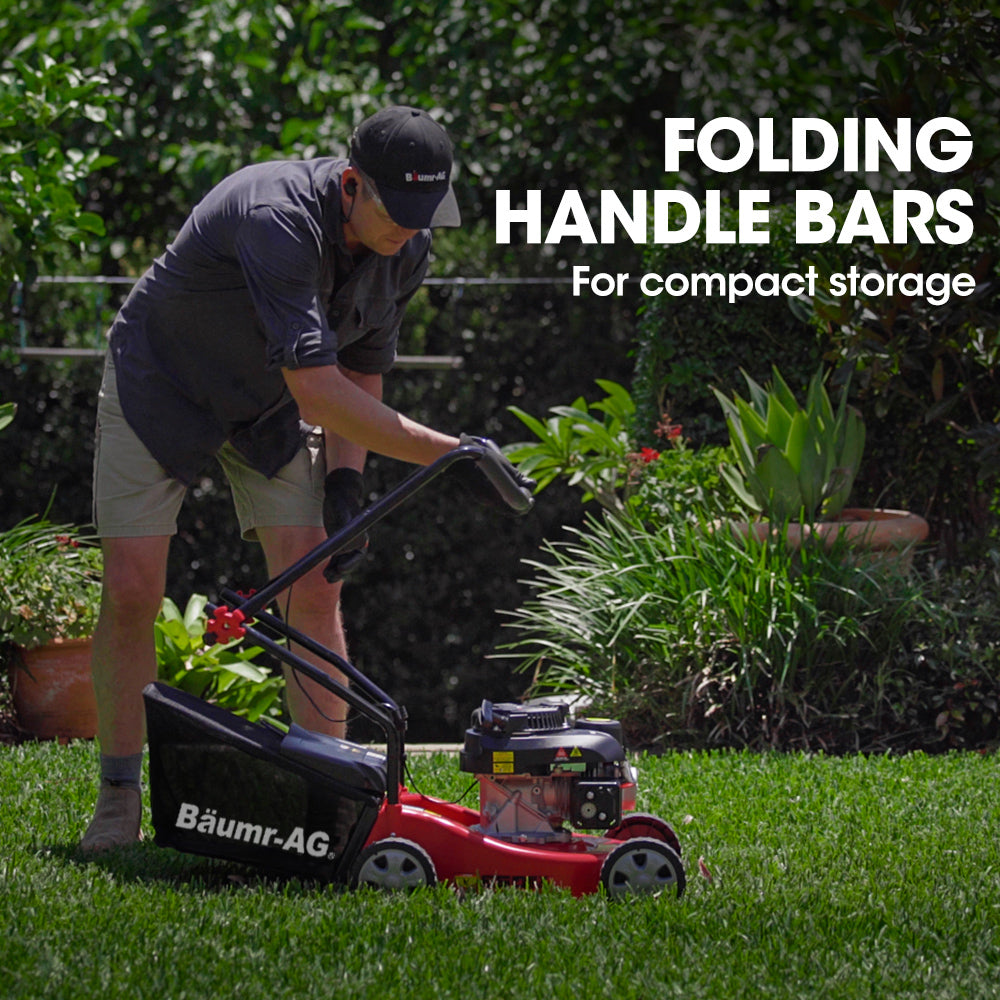 BAUMR-AG Petrol Lawn Mower 139cc 16' 4 Stroke Push - 660EX Series II