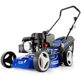 POWERBLADE Lawn Mower 139CC 17' - Petrol Powered Push Lawnmower 4 Stroke Engine