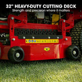 BAUMR-AG 32' Stand-On Zero-Turn Mower, Electric Start, 23hp, 764cc, Hydrostatic Drive, 10 Cut Heights