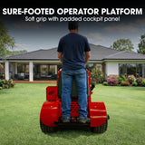 BAUMR-AG 36' Stand-On Zero-Turn Mower, Electric Start, 23hp, 764cc, Hydrostatic Drive, 10 Cut Heights