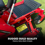 BAUMR-AG 50' Zero-Turn Ride On Mower, Electric Start, 23hp, 764cc, Hydrostatic Drive, 7 Cut Heights