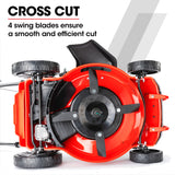 BAUMR-AG Petrol Lawn Mower 220cc 18' 4 Stroke Self Propelled - 780SX - Side View