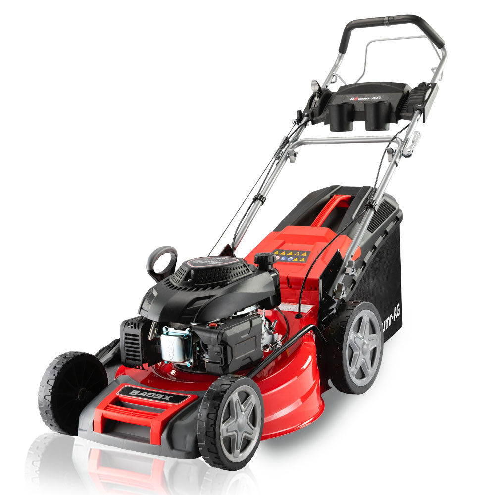 BAUMR-AG Petrol Lawn Mower 220cc 20' 4 Stroke Self Propelled - 840SX