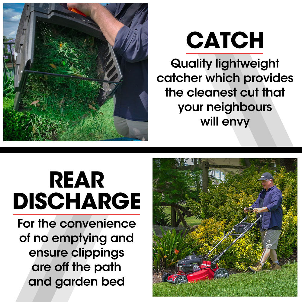 BAUMR-AG Petrol Lawn Mower 220cc 20' 4 Stroke Self Propelled - 840SX