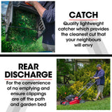 BAUMR-AG Petrol Lawn Mower 220cc 20' 4 Stroke Self Propelled - 840SX
