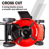 BAUMR-AG 21' 248cc Self-Propelled Push Button Electric Start 4in1 Lawnmower - 890SXe