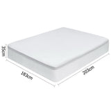 Giselle Bedding Mattress Protector King - Front View