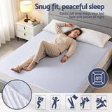 Giselle Cooling Mattress Protector Waterproof Deep Pocket Fitted Cover King