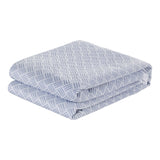 Giselle Cooling Mattress Protector Waterproof Deep Pocket Fitted Cover King Single - Top-Down View