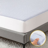 Giselle Cooling Mattress Protector Waterproof Deep Pocket Fitted Cover King Single - Extra Image
