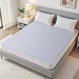 Giselle Cooling Mattress Protector Waterproof Deep Pocket Fitted Cover Queen - Extra Image