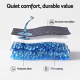 Giselle Water-Resistant Mattress Protector Microfiber 35cm 360° Fit Single - 45-Degree Angle