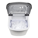 Morphy Richards Ice Maker Stainless Steel 15kg Small Large And Cube 2.1L Tank