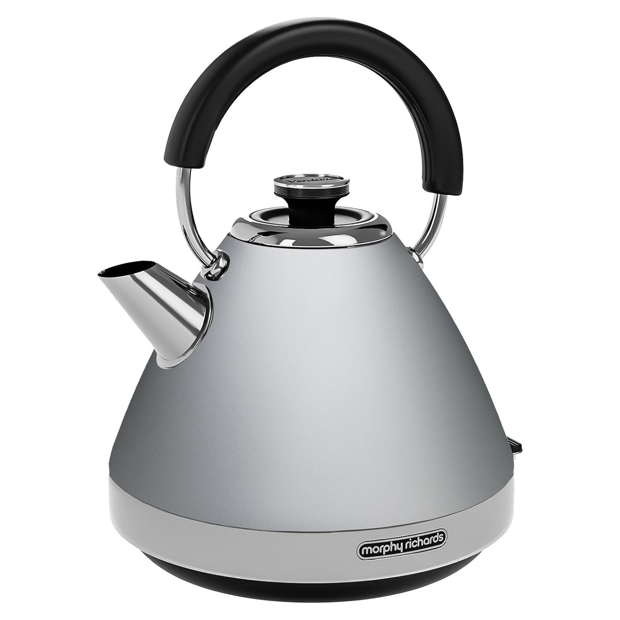 Morphy Richards 1.5L Venture Collection MRVK15SG Pyramid Kettle in Steel Grey