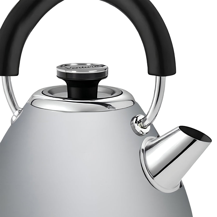 Morphy Richards 1.5L Venture Collection MRVK15SG Pyramid Kettle in Steel Grey