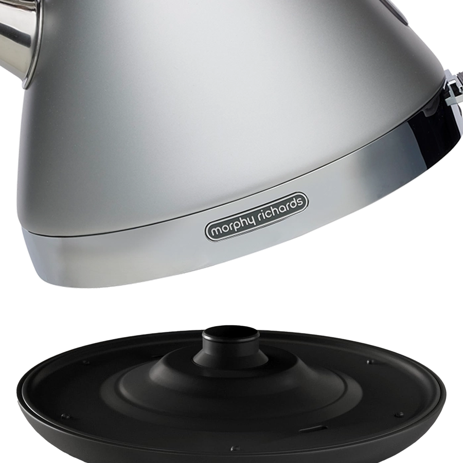 Morphy Richards 1.5L Venture Collection MRVK15SG Pyramid Kettle in Steel Grey