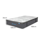 Dreamz Spring Mattress Bed Pocket Egg Double-2006732739876884482