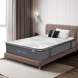 Dreamz Spring Mattress Bed Pocket Egg Double - Rear View