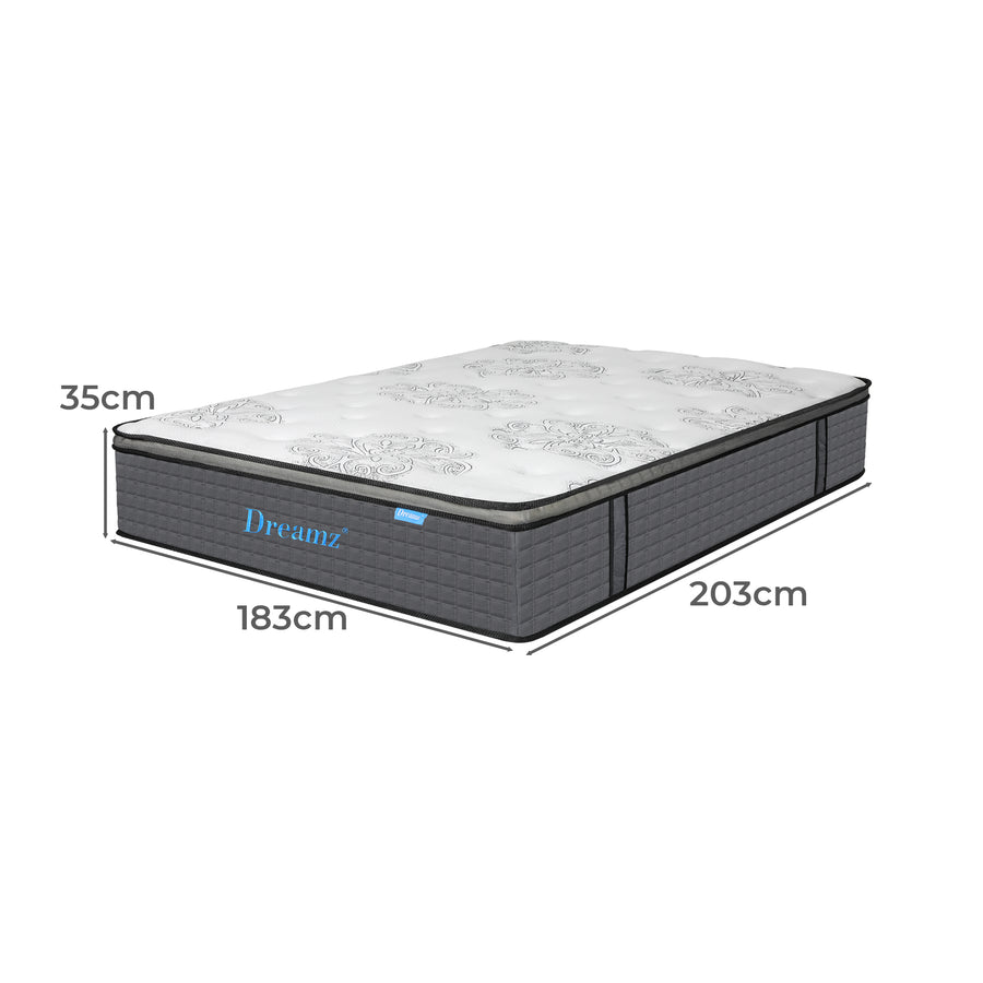 Dreamz Spring Mattress Bed Pocket Egg King-2006732740086599682