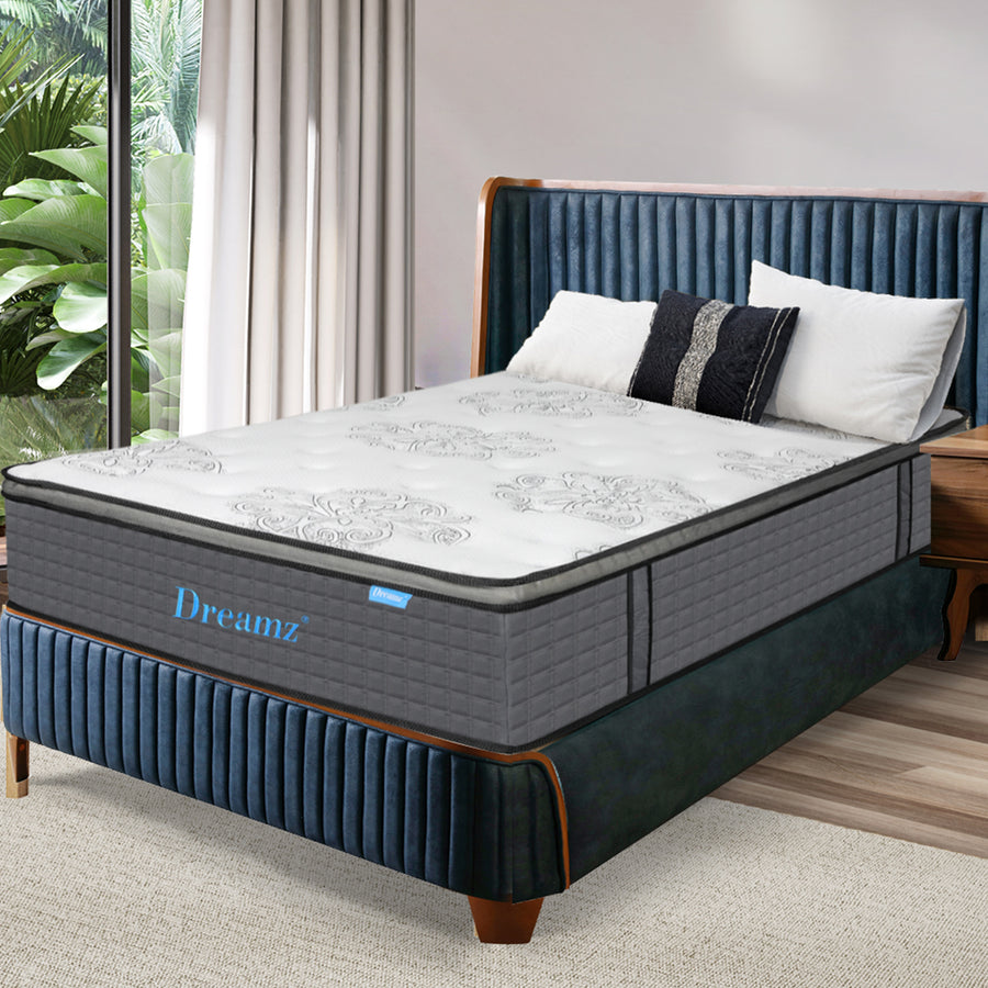 Dreamz Spring Mattress Bed Pocket Egg King-2006732740086599687