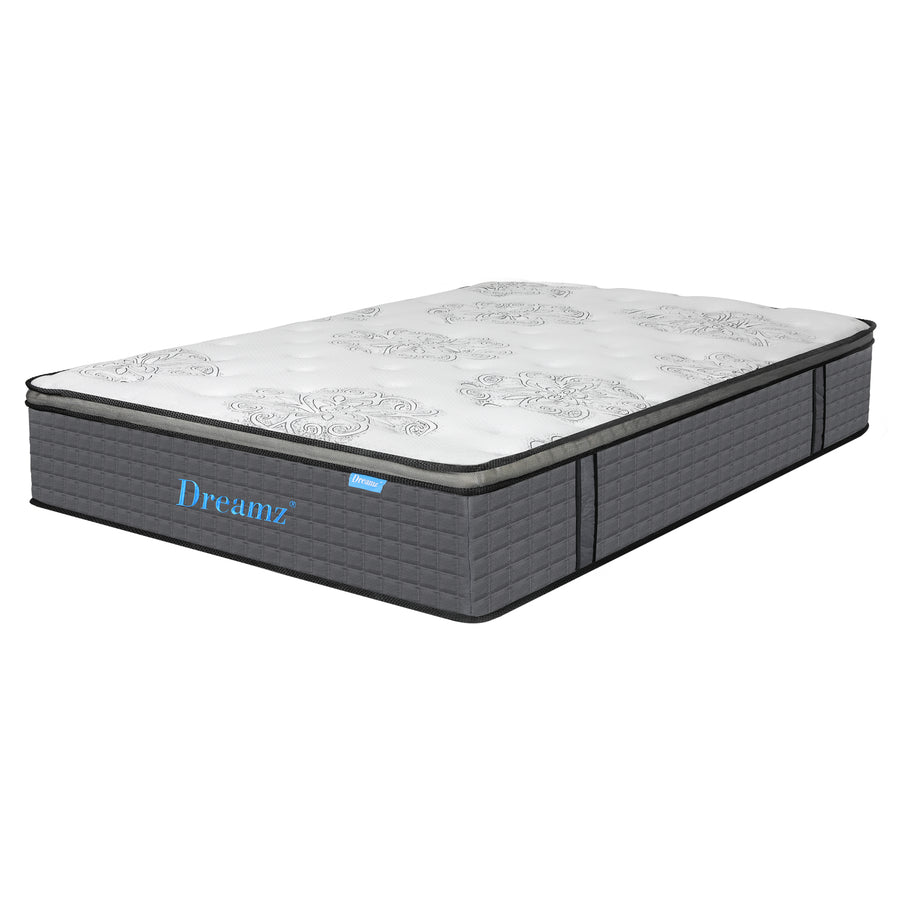 Dreamz Spring Mattress Bed Pocket Egg Queen-2006732740527001600