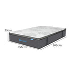 Dreamz Spring Mattress Bed Pocket Egg Queen-2006732740527001602